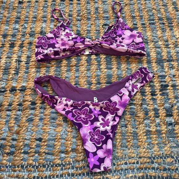 Blackbough Other - Blackbough Floral Purple Bikini Set